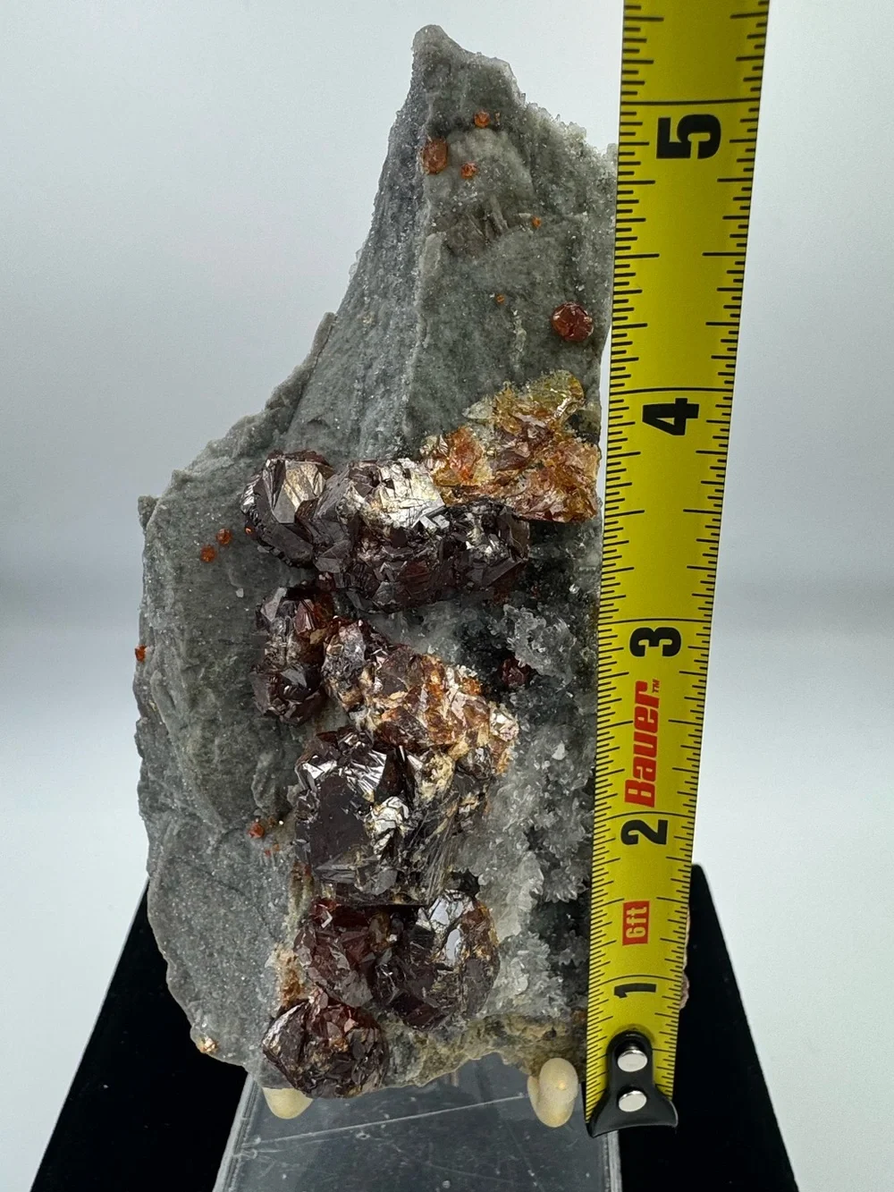 Garnet Crystals on Matrix